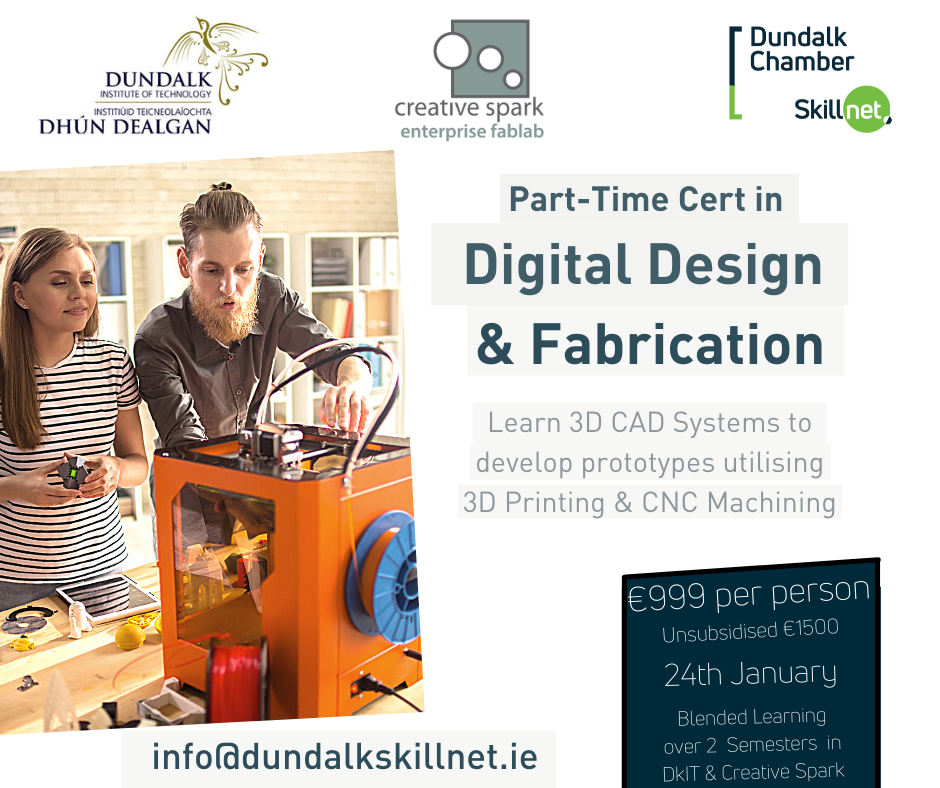Certificate in Digital Design and Fabrication 2022