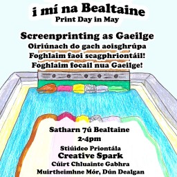 Print Day in May  Priontla i m na Bealtaine