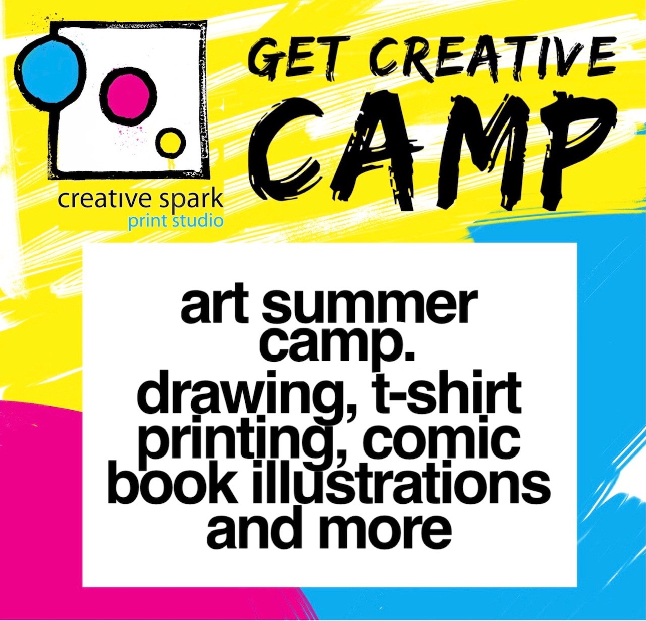 Get Creative August Camp