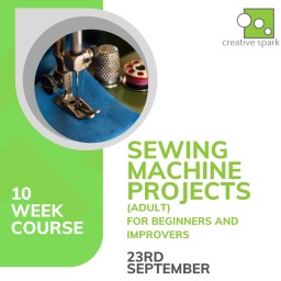 10 Week Sewing Machine Projects Beginners  Improvers Adults