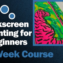 5 Week Silkscreen printing for beginners Places limited to 5