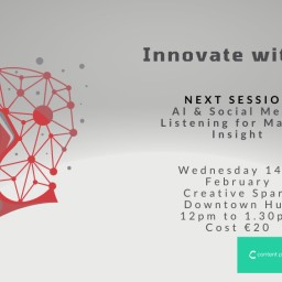 Innovate with AI (AI and social media listening)