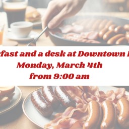 March Breakfast Club at Downtown Hub