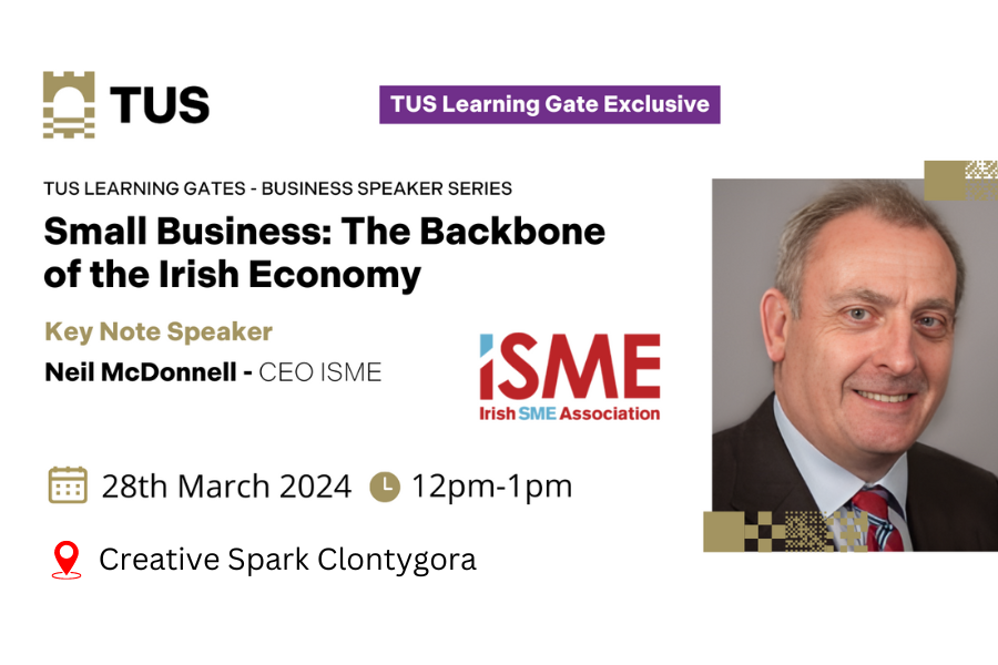 Tus Learning Gate Business Speaker series (March)