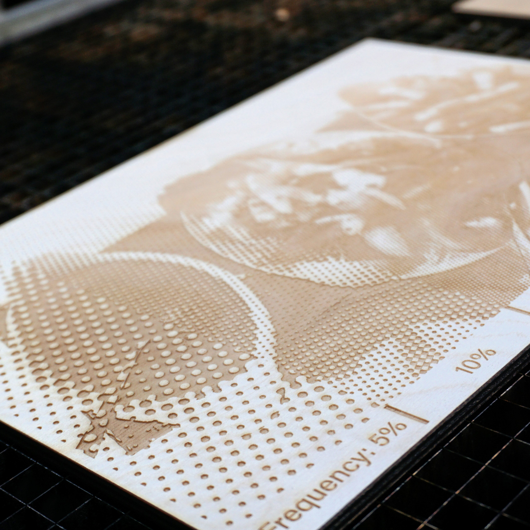 Multi-plate digital woodcut printmaking