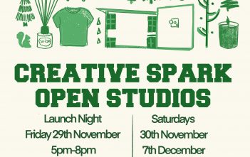 Creative Spark Open studios- Saturday 14th December 2pm-5pm